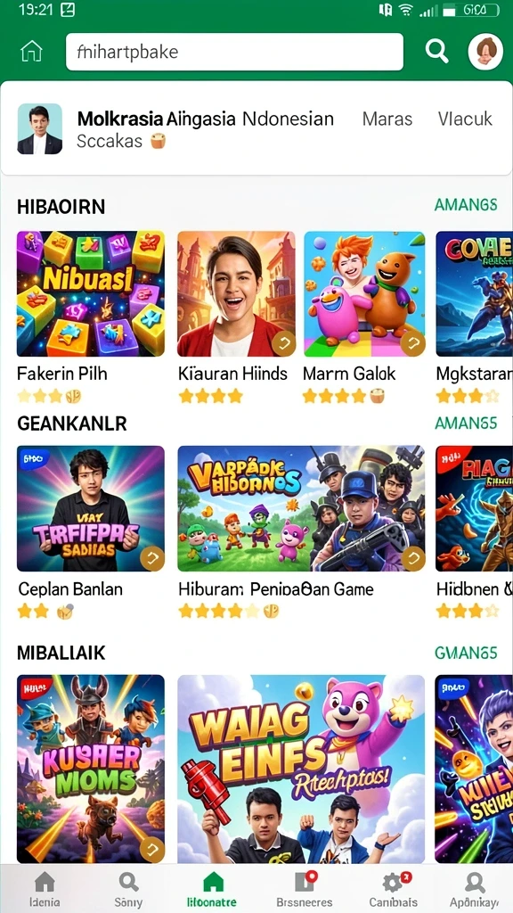 mega338 - Tampilan antarmuka yang bersih dan mudah digunakan.