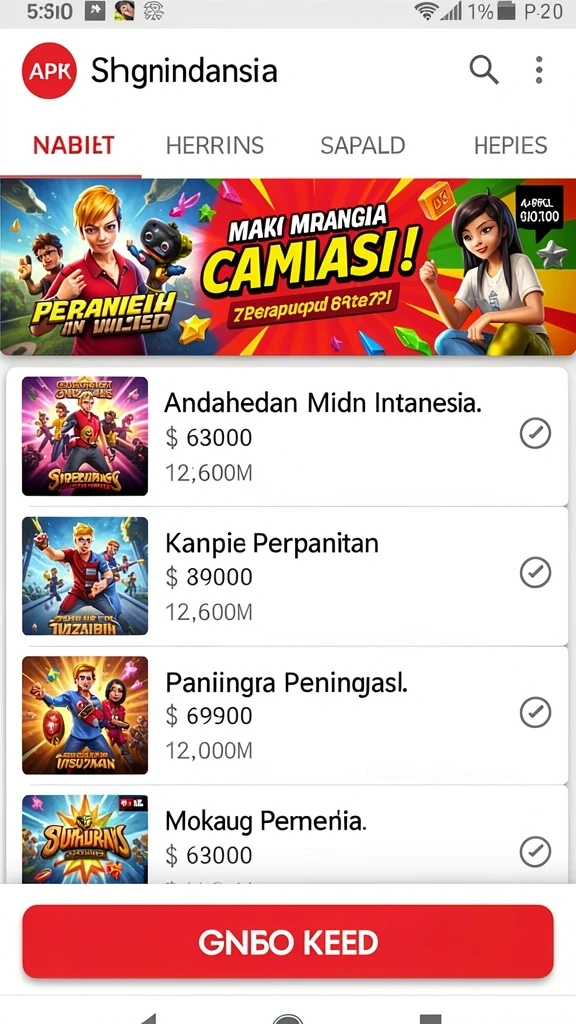 rejekipop - Tampilan karakter yang lucu dan menarik.