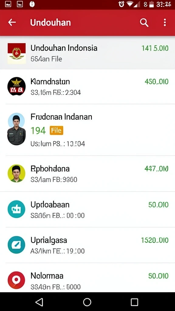 rr89 - Tampilan antarmuka yang ramah pengguna dan intuitif.