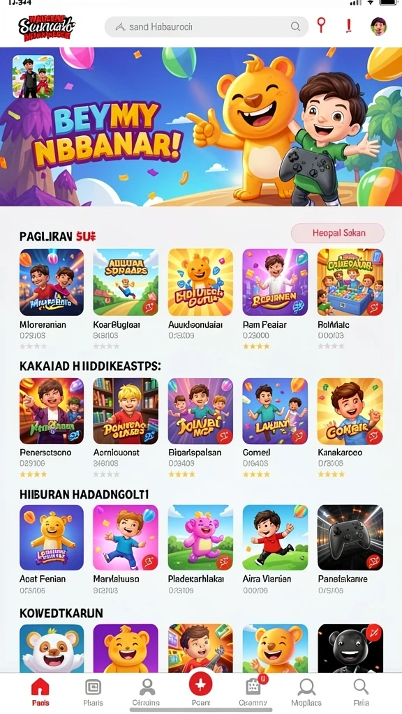sp666 - Tangkapan layar yang menunjukkan karakter utama dalam aksi.