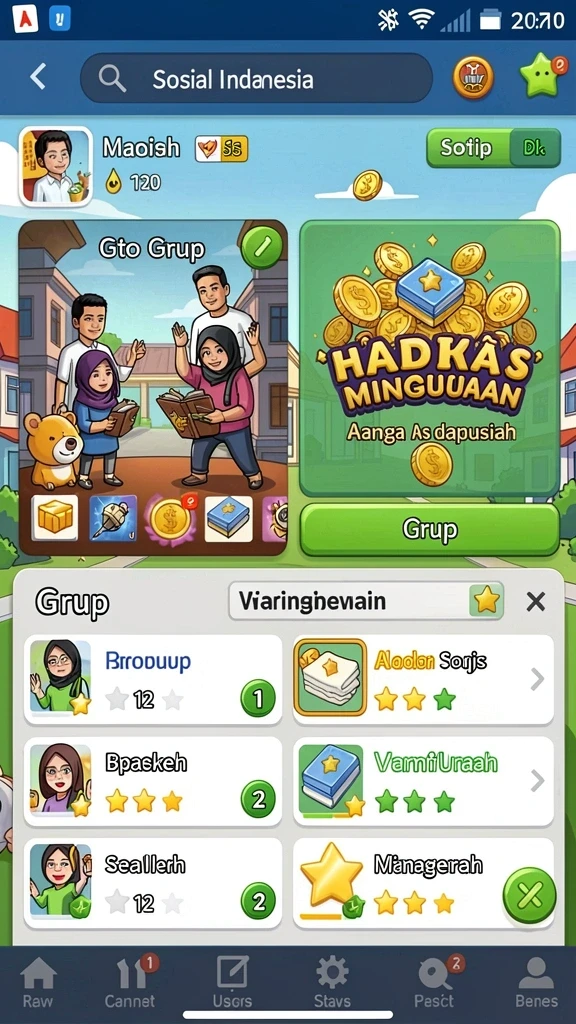 topjitu - Mode multiplayer yang menyenangkan dengan teman-teman.